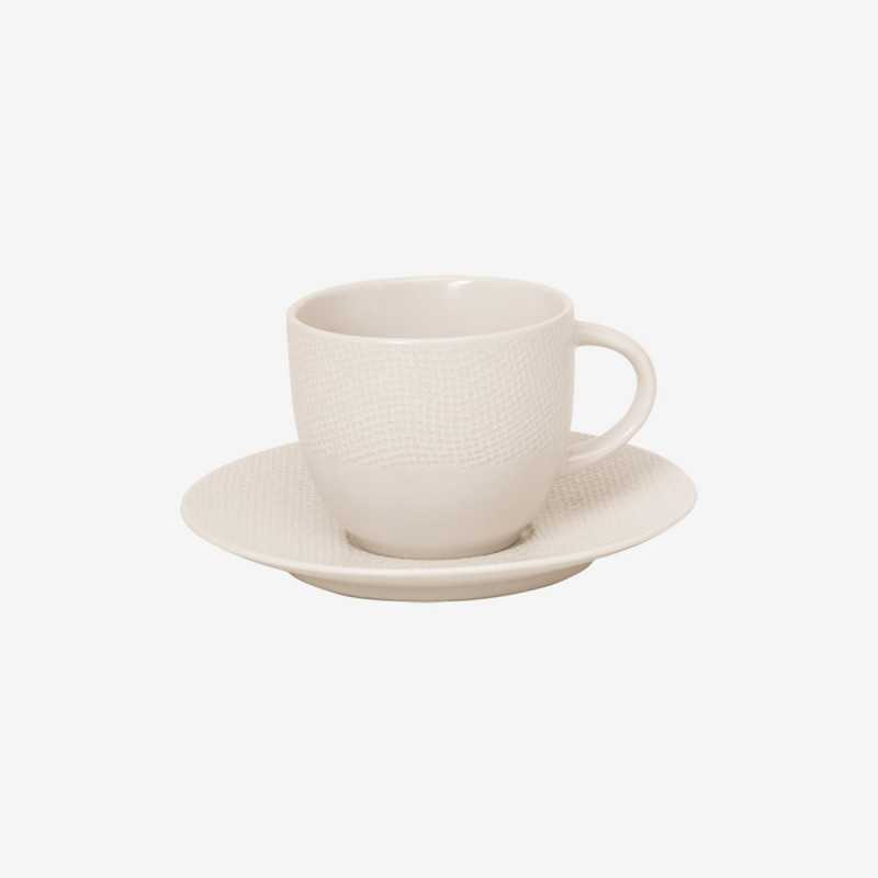Vue de face de la tasse à thé VEZUVIO